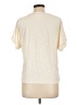 Shein Ivory Short Sleeve Henley Size L - photo 2
