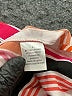 Adrienne Vittadini Stripes Pink Sleeveless Blouse Size L - photo 8