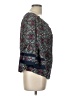 Solitaire 100% Rayon Teal 3/4 Sleeve Blouse Size L - photo 4