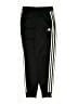 Adidas 100% Polyester Black Track Pants Size 14 - photo 1