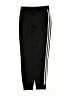 Adidas 100% Polyester Black Track Pants Size 14 - photo 2