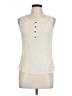 Mine Ivory Sleeveless Blouse Size L - photo 1