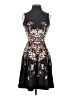 Antonio Melani Floral Black Cocktail Dress Size 0 - photo 1