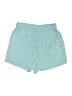 Unbranded 100% Polyester Solid Teal Shorts Size 1X - photo 2