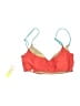 Summersalt Color Block Orange Red Swimsuit Top Size 12 - photo 2