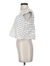SYSTEMACTION Silver Sleeveless Blouse Size S - photo 5