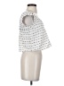 SYSTEMACTION Silver Sleeveless Blouse Size S - photo 4