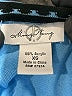 MING WANG 100% Acrylic Blue Cardigan Size XS - photo 7