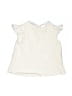 Zara Ivory Short Sleeve Top Size 6-9 mo - photo 1