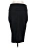 No Comment Solid Black Casual Skirt Size M - photo 2