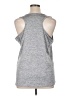 Real Essentials Gray Sleeveless T-Shirt Size 1X - photo 2