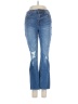 BCBGeneration Hearts Blue Jeans Size 27 waist - photo 1