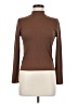 Brit & Bri Brown Long Sleeve Top Size M - photo 1