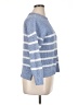 Time and Tru 100% Recycled Polyester Stripes Blue Pullover Sweater Size XL - photo 4