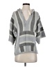 Ever 100% Cotton Gray Poncho Size S - photo 1