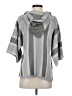 Ever 100% Cotton Gray Poncho Size S - photo 2