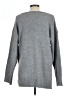 Unbranded 100% Polyester Solid Gray Pullover Sweater Size L - photo 2