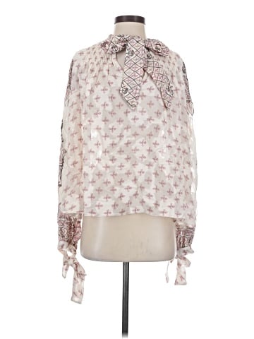 Hemant & Nandita Long Sleeve Blouse (view 1)