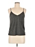 Topshop Gray Sleeveless Top Size 6 - photo 1