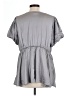 Torrid Gray Short Sleeve Blouse Size Lg Plus (0) - photo 2