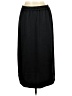 Gap 100% Polyester Solid Black Formal Skirt Size L - photo 2