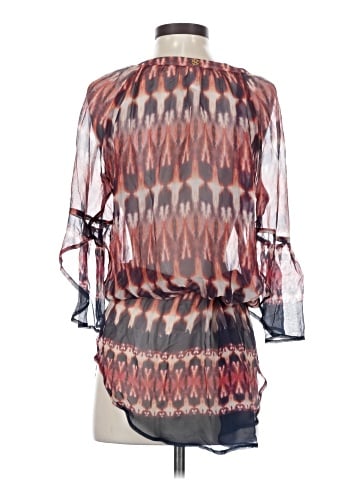 ViX by Paula Hermanny 3/4 Sleeve Silk Top (view 2)