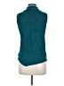 Old Navy 100% Polyester Teal Vest Size M - photo 2