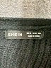Shein 100% Acrylic Black Coat Size 6 - photo 6