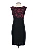 Connected Apparel 100% Polyester Black Cocktail Dress Size 4 - photo 2