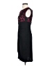 Connected Apparel 100% Polyester Black Cocktail Dress Size 4 - photo 5