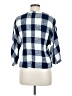 Zara Basic Blue 3/4 Sleeve Blouse Size M - photo 2