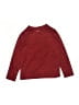Xersion 100% Polyester Burgundy Long Sleeve T-Shirt Size 6 - 7 - photo 2