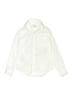 Tom Sawyer Solid Ivory Long Sleeve Button-Down Shirt Size 12 - photo 1