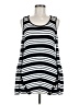 MICHAEL Michael Kors Stripes Black Sleeveless Top Size M - photo 1