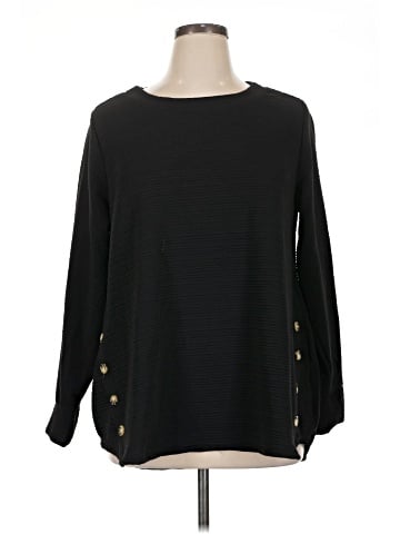 New York Laundry Long Sleeve Blouse (view 1)