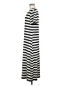Unbranded Stripes Ivory Casual Dress Size M - photo 5