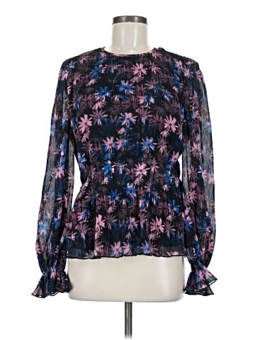 Ganni Long Sleeve Blouse (view 1)