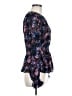 Ganni 100% Polyester Purple Long Sleeve Blouse Size EU 38 / US 8 - photo 4