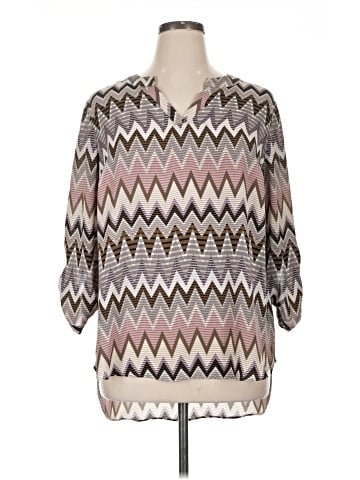 Cato 3/4 Sleeve Blouse (view 1)
