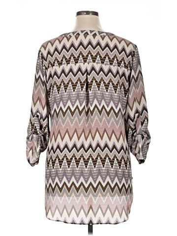 Cato 3/4 Sleeve Blouse (view 2)