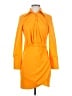 Zara Orange Casual Dress Size S - photo 1