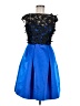 Theia Blue Cocktail Dress Size 6 - photo 1