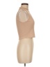 Shein Tan Short Sleeve Turtleneck Size 6 - photo 4