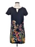 Merona Print Blue Casual Dress Size XS - photo 1