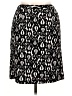 Clues COLLECTIONS Print Black Casual Skirt Size 14 - photo 1