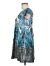 American Dream Paisley Blue Casual Dress Size M - photo 5