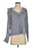 J.Crew Stripes Blue Long Sleeve Blouse Size XS - photo 1