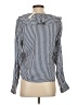 J.Crew Stripes Blue Long Sleeve Blouse Size XS - photo 2