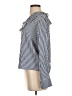 J.Crew Stripes Blue Long Sleeve Blouse Size XS - photo 5