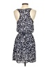 Aqua 100% Polyester Animal Print Blue Casual Dress Size S - photo 2